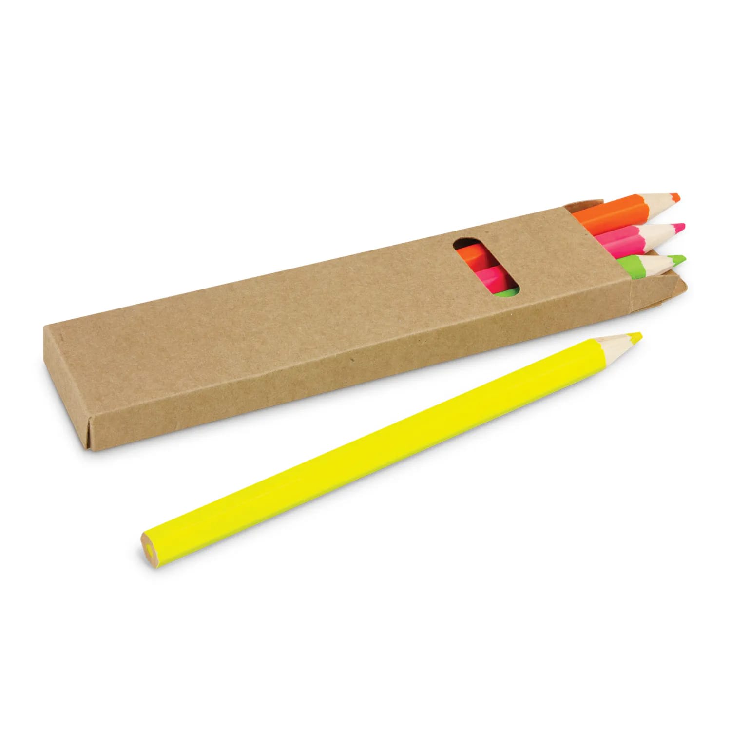 Basswood Highlighter Pencils – 117336 Jumbo 4-Colour Set - alternate view