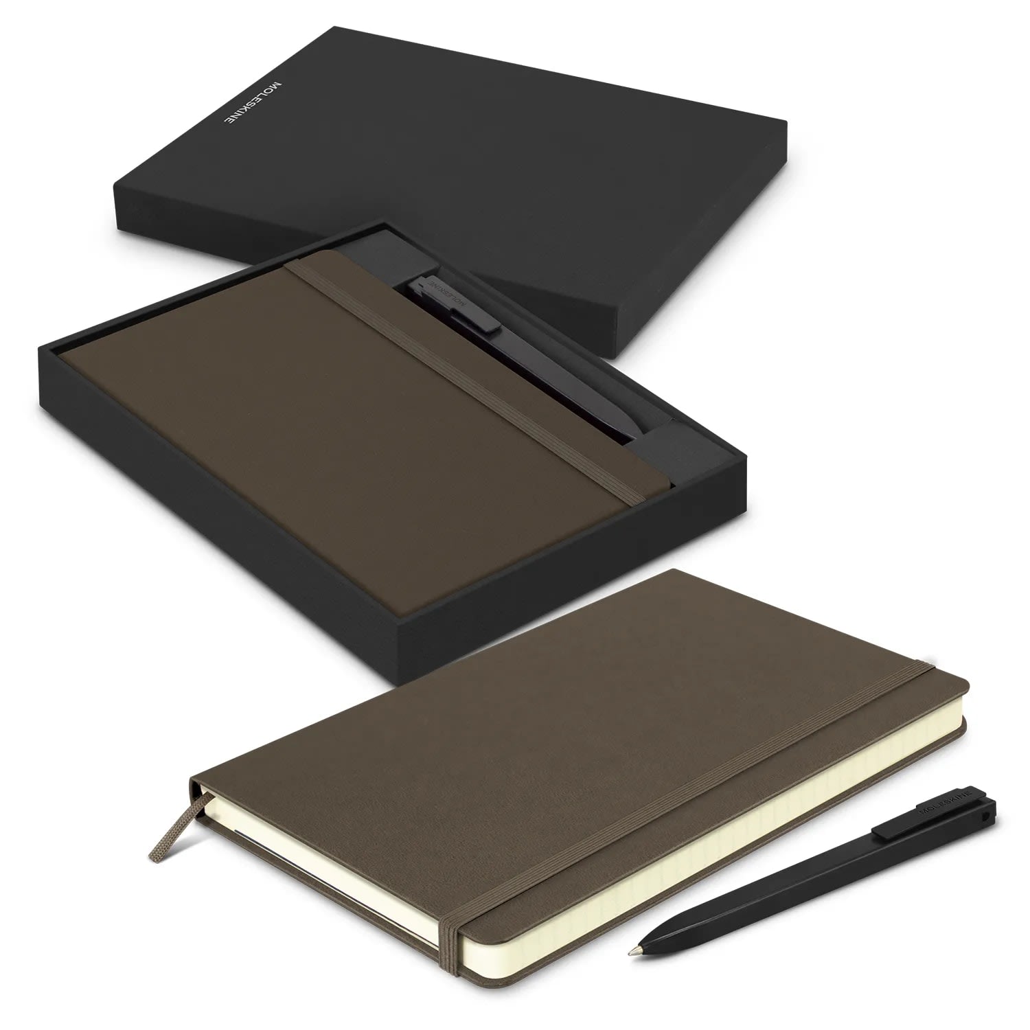 Moleskine Notebook and Pen Gift Set – A5 Classic Hard Cover - alternate view