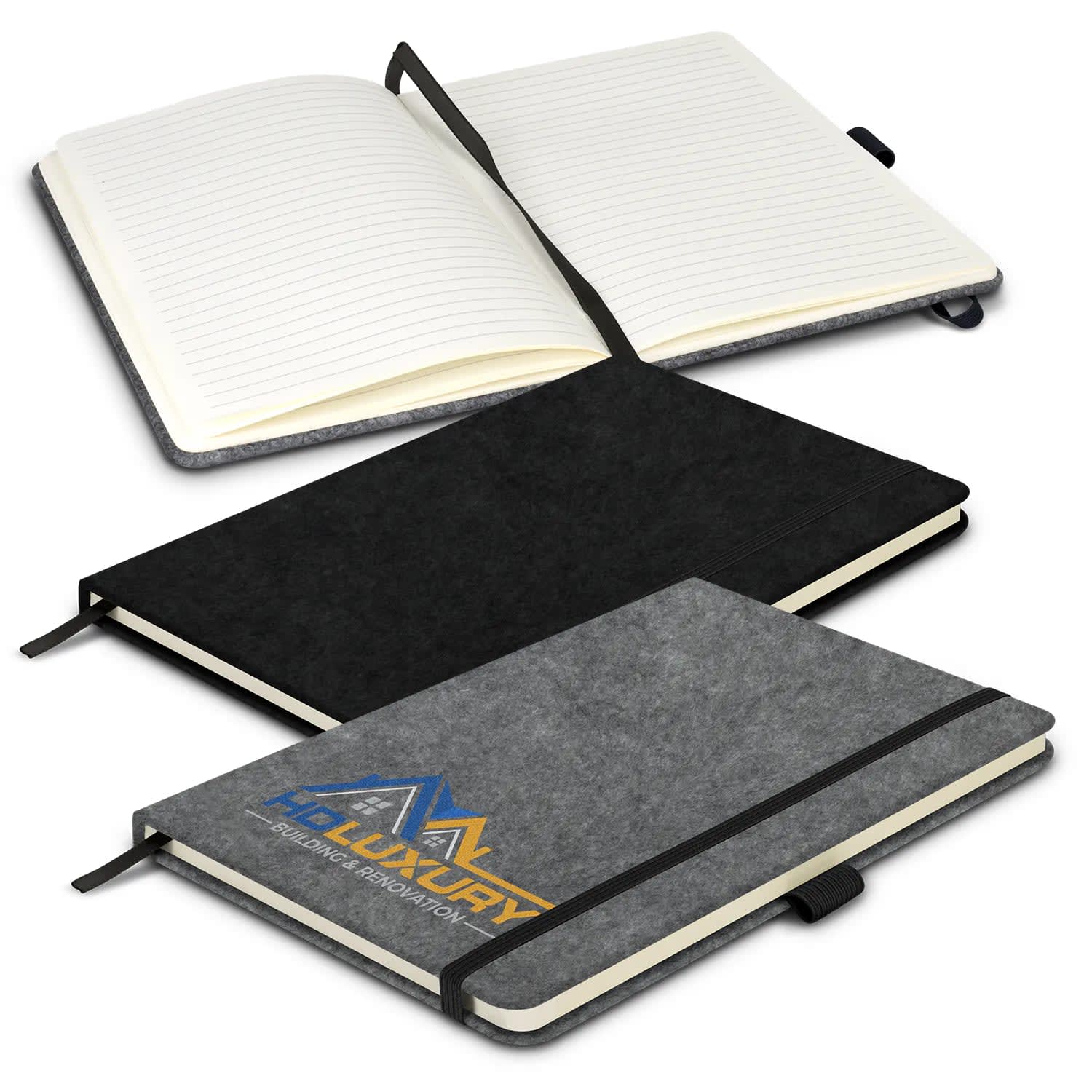 RPET Felt A5 Notebook – Impact Aware 121842 Medium