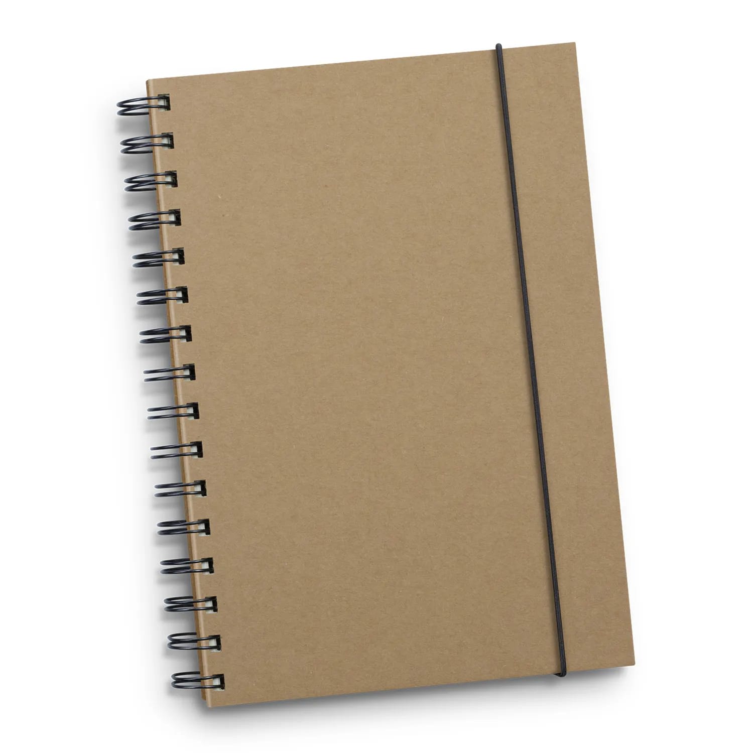 SugaSugarcane Paper Notebook – Spiral A5 Notebook Natural - alternate view
