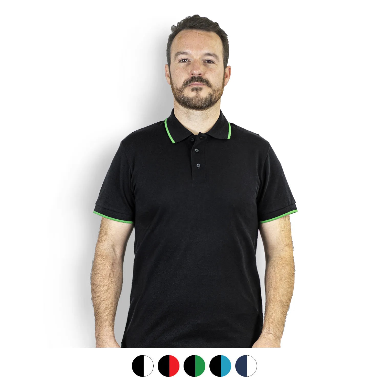 Piqué Cotton Polyester Men’s Polo – Williams Mens Polo 200gsm