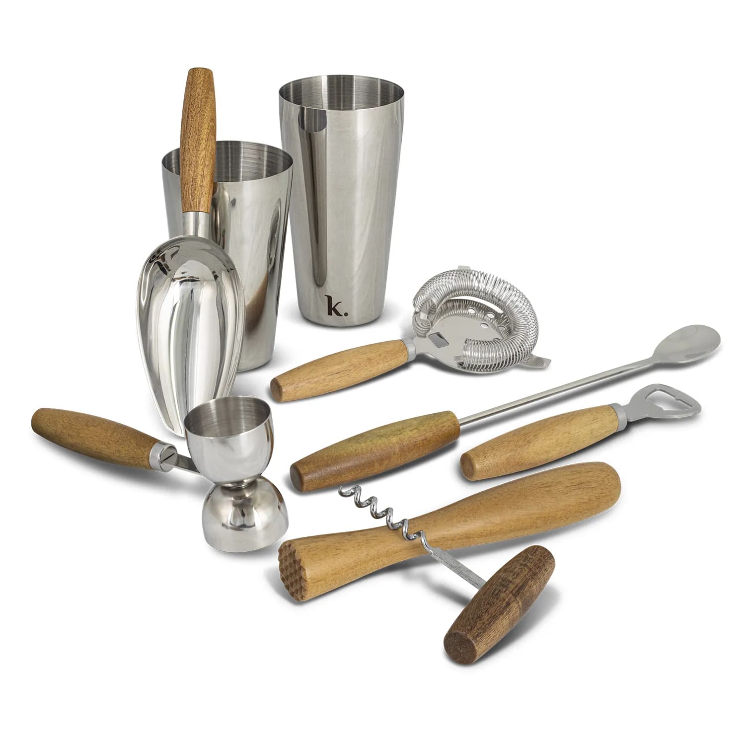 Acacia Cocktail Gift Set – Keepsake Alchemy 8-Piece - alternate view