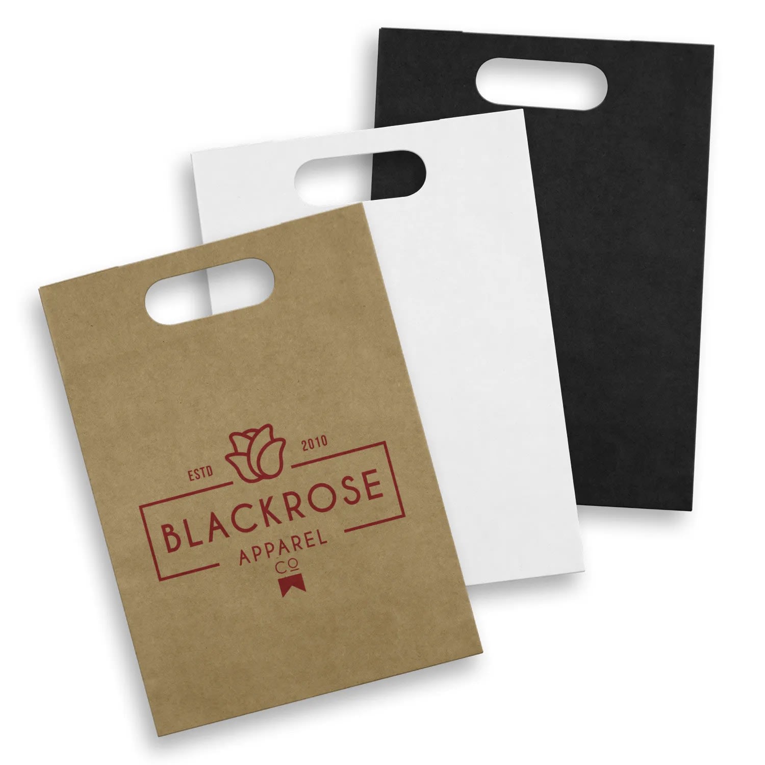 FSC Paper Gift Bag – Large Die Cut Handle 9L