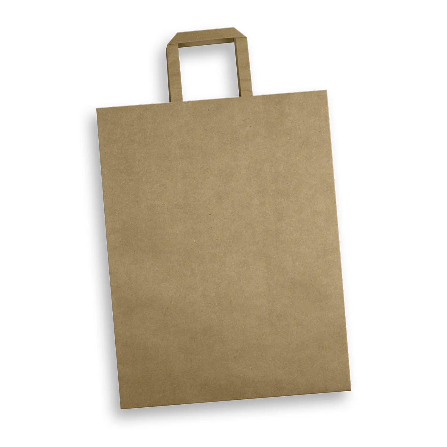 Impact Aware Extra Large Flat Handle Paper Bag – Portrait - alternate view