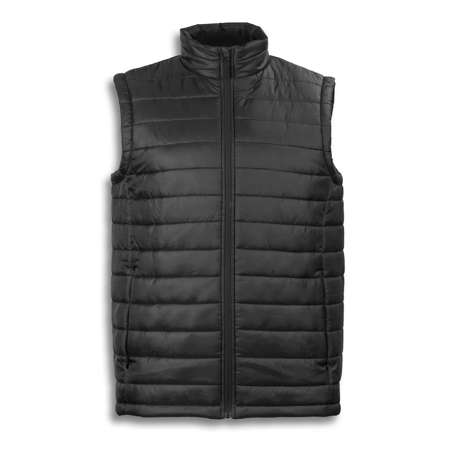 Recycled Polyester Men’s Lightweight Puffer Vest – Frazer - alternate view