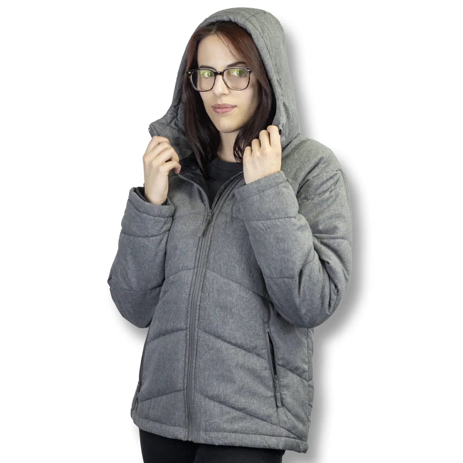 Recycled Polyester Women’s Puffer Jacket – Newport