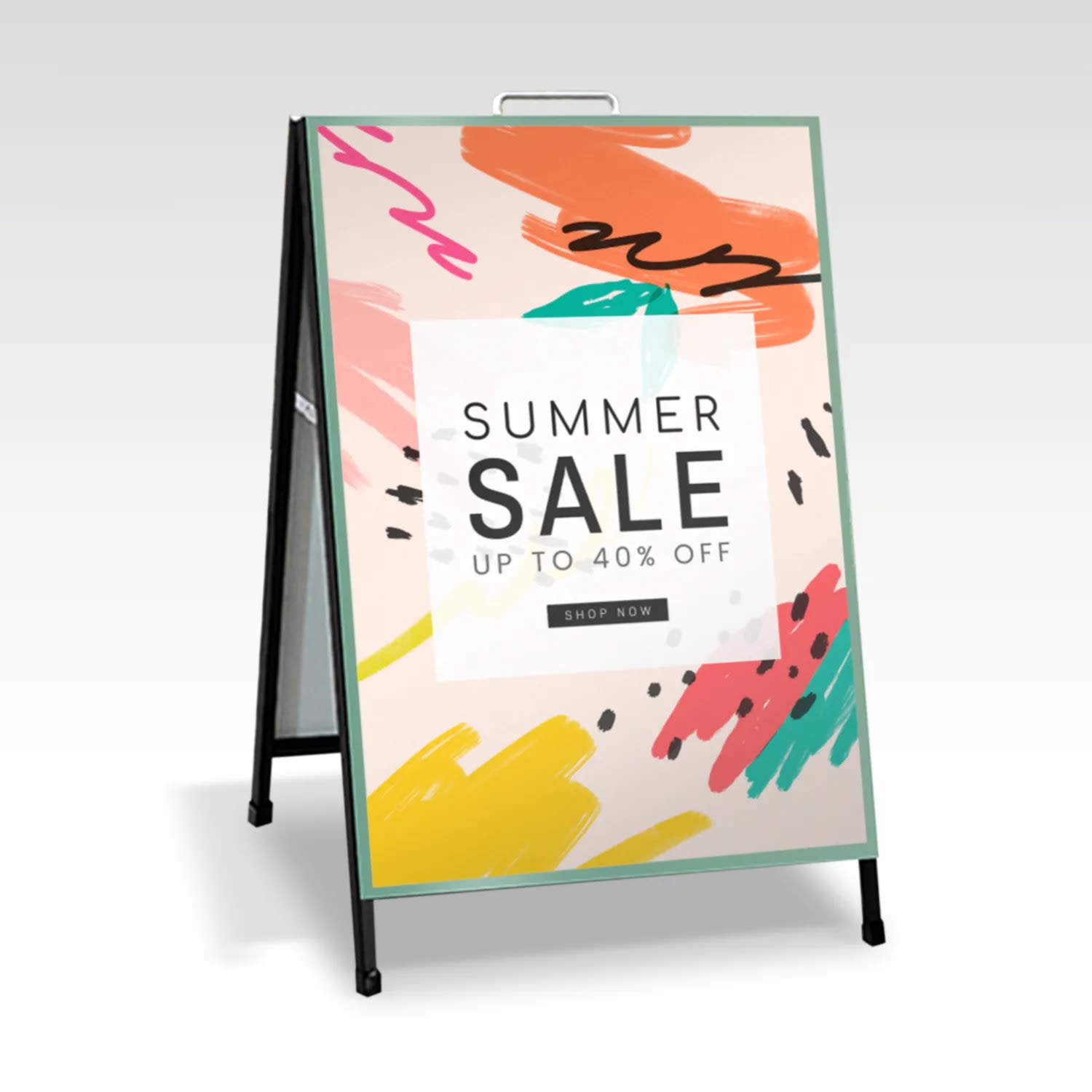 600x900 Metal A-Frame Sign – Eye-Catching Promotional Display