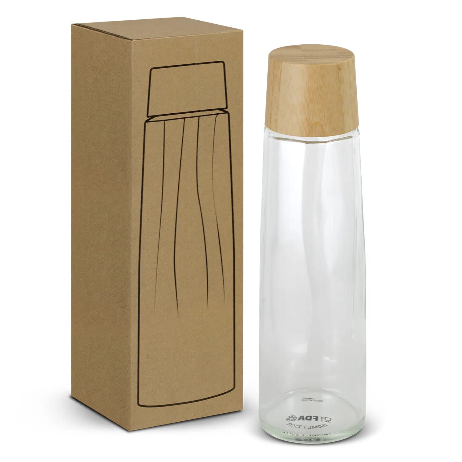 SPICE Calypso 750ml Glass Bottle – Recycled Eco-Friendly Drink Bottle