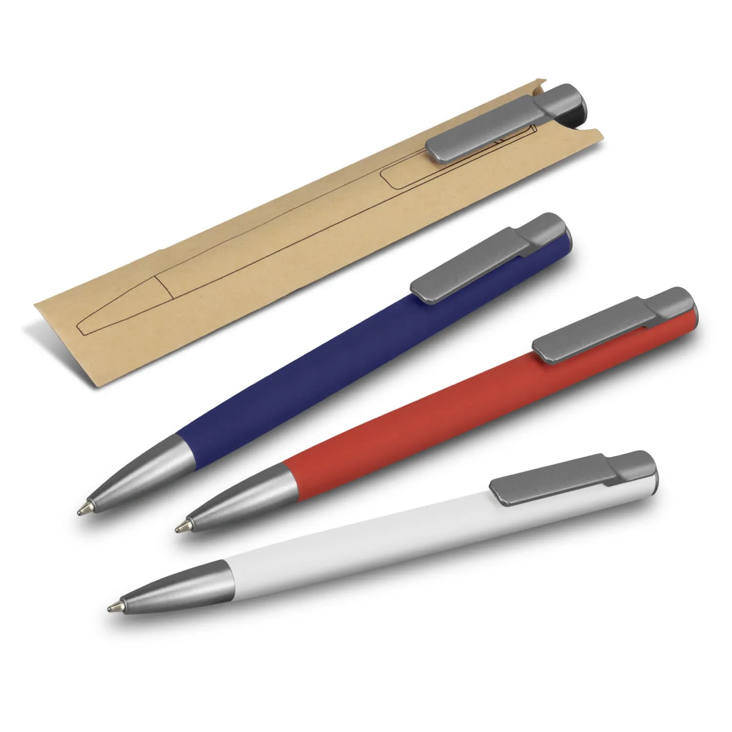 Recycled Aluminium Ballpoint Pen – Slide Retractable Pen