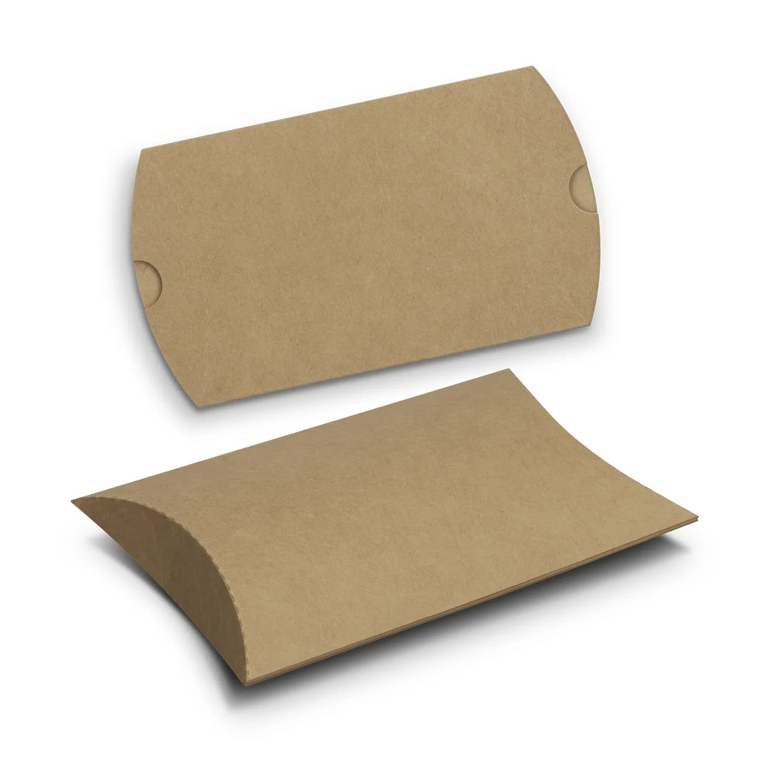 Kraft Paper Pillow Box – Impact Aware Small Pillow Box - alternate view