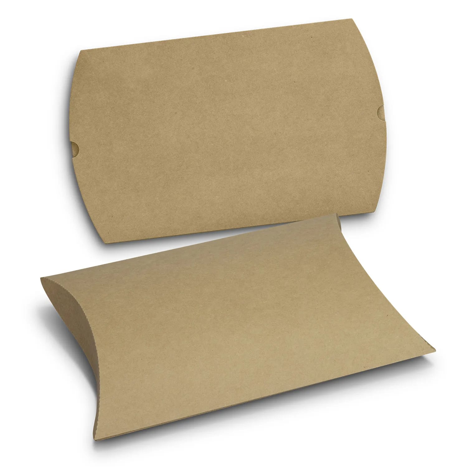 Kraft Paper Pillow Box – Impact Aware Large Pillow Box - alternate view