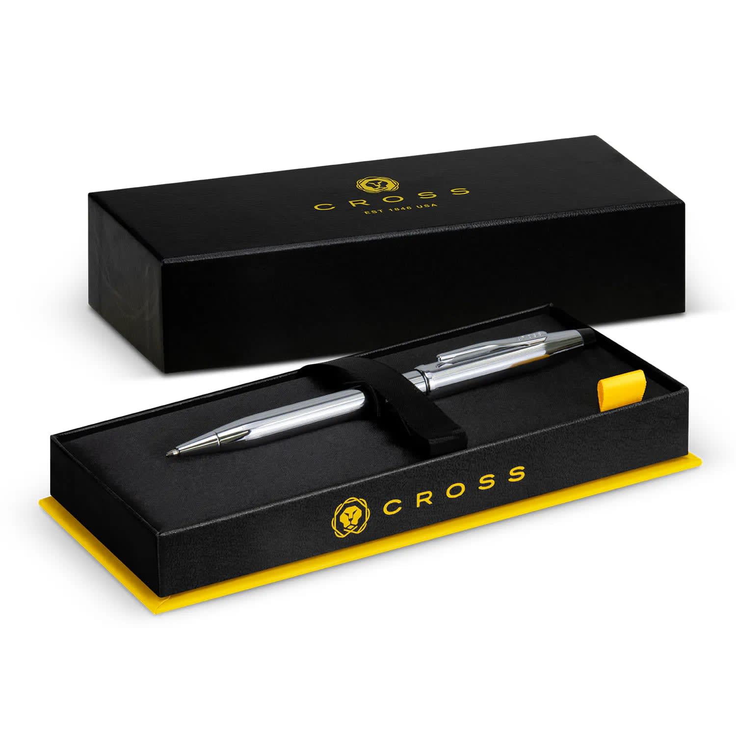 Polished Chrome Metal Ballpoint Pen – Cross Century II 138mm