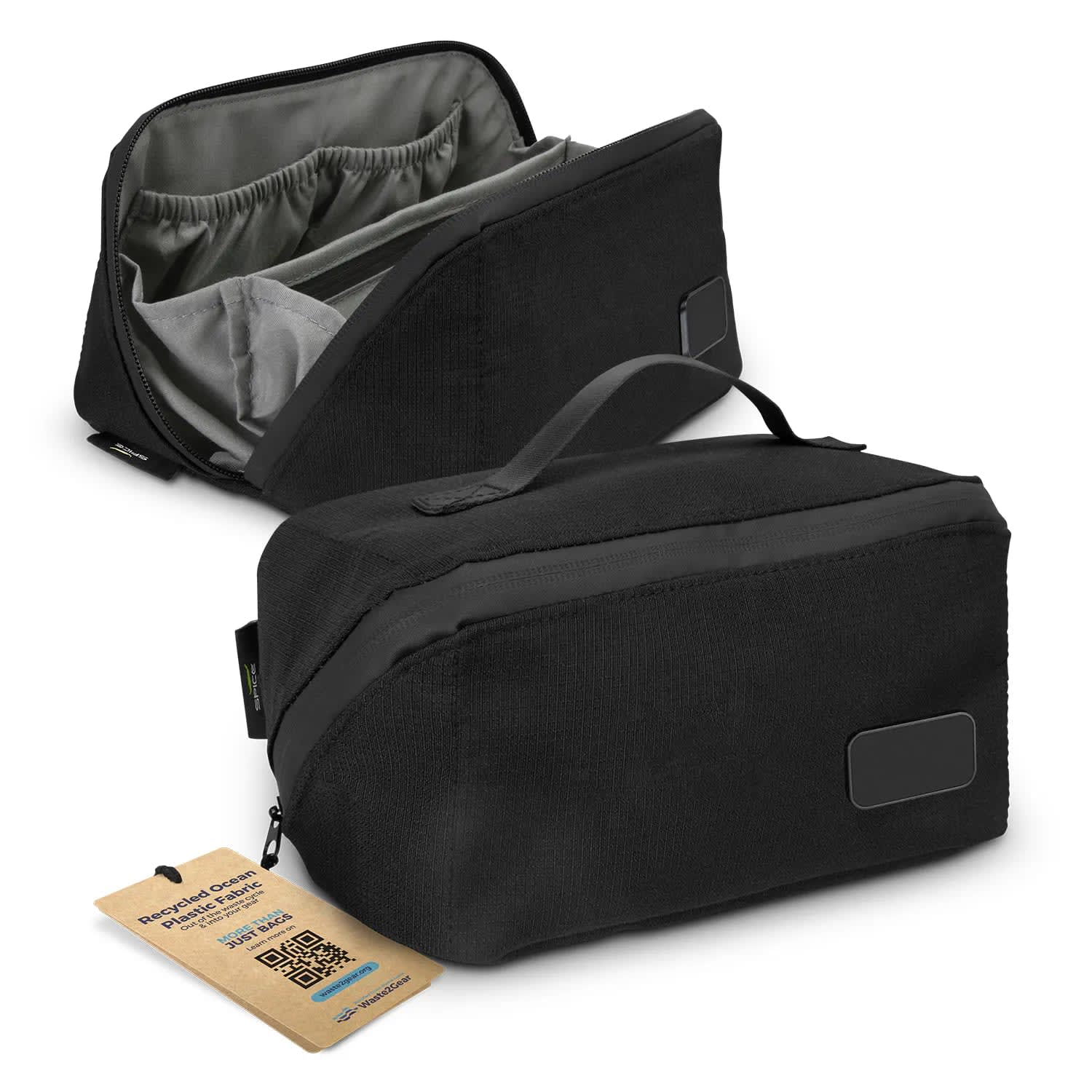 SPICE Waste2Gear Dopp Kit – 3L Recycled Ocean Plastic Toiletry Bag