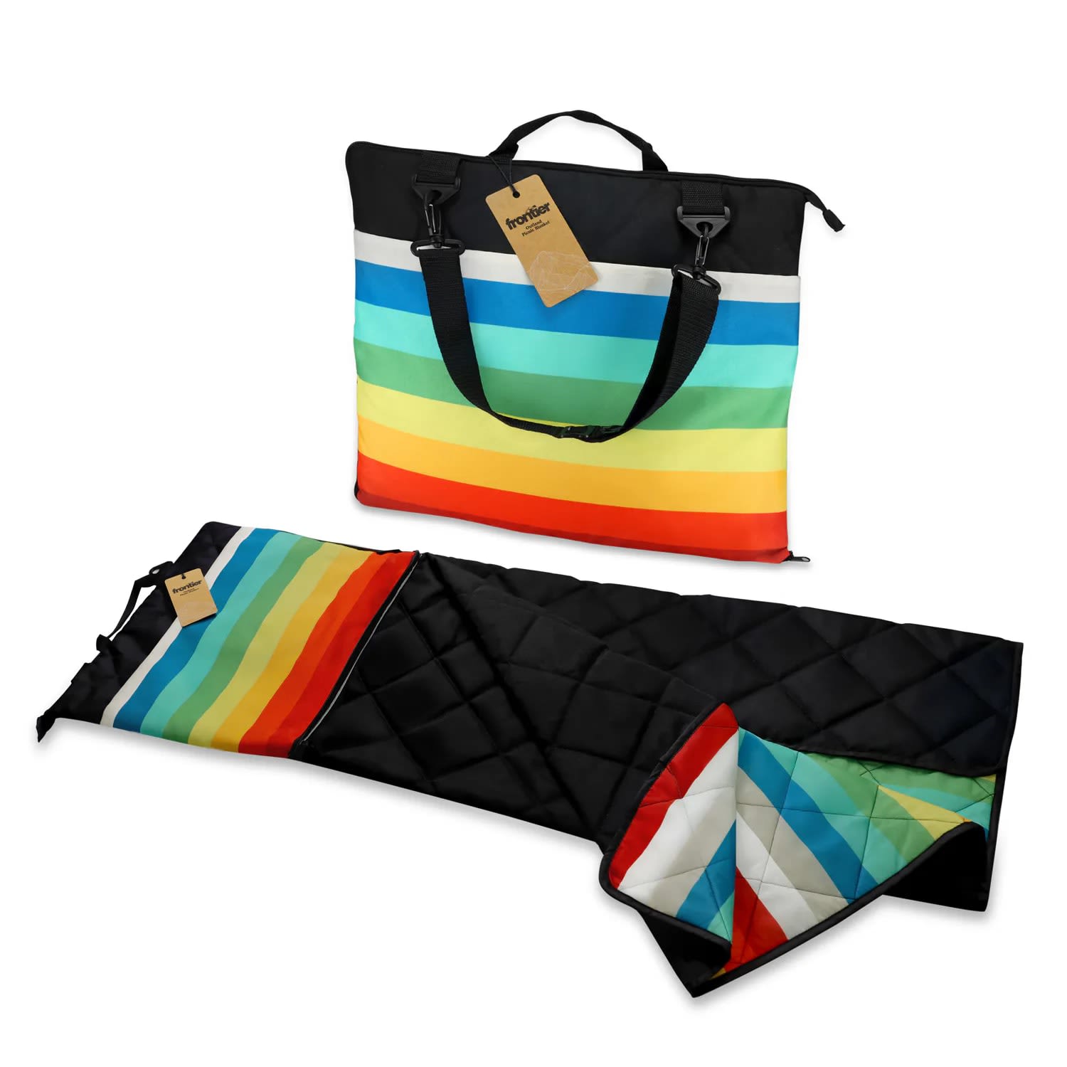 Frontier Outland Picnic Blanket – Foldable, Water-Resistant Outdoor Blanket