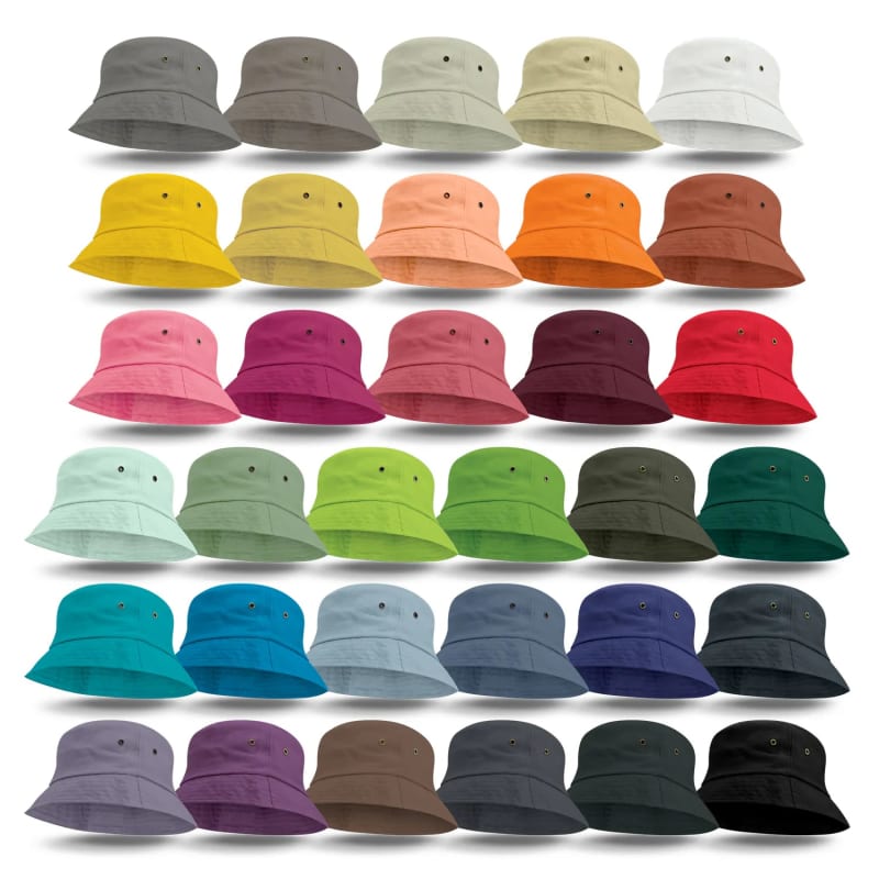 Cotton Twill Bucket Hat with UPF50 Protection