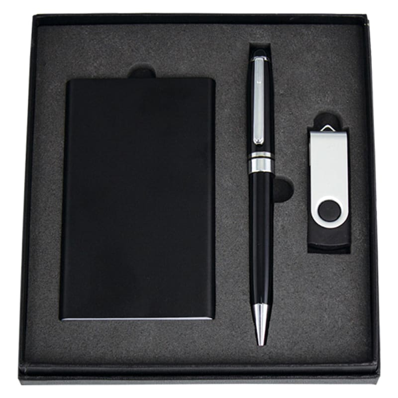 Powerbank, USB (4GB) & Pen Giftset