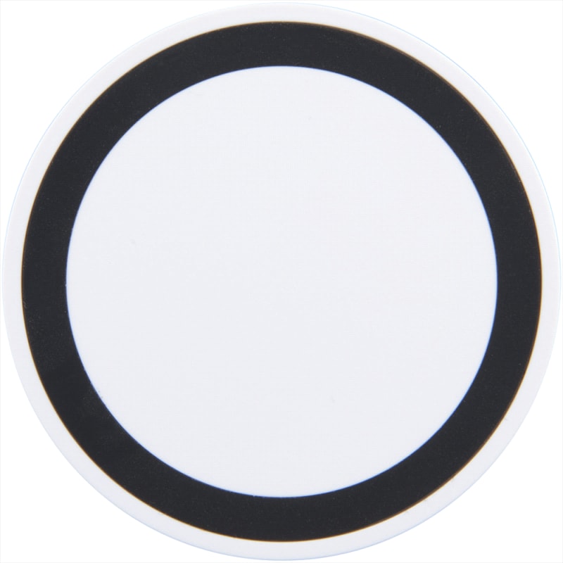 Freal Wireless Charging Pad, White/Solid Black