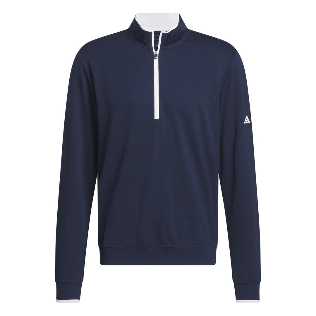 Adidas Mens Recycled Lightweight Quarter Zip Pullover