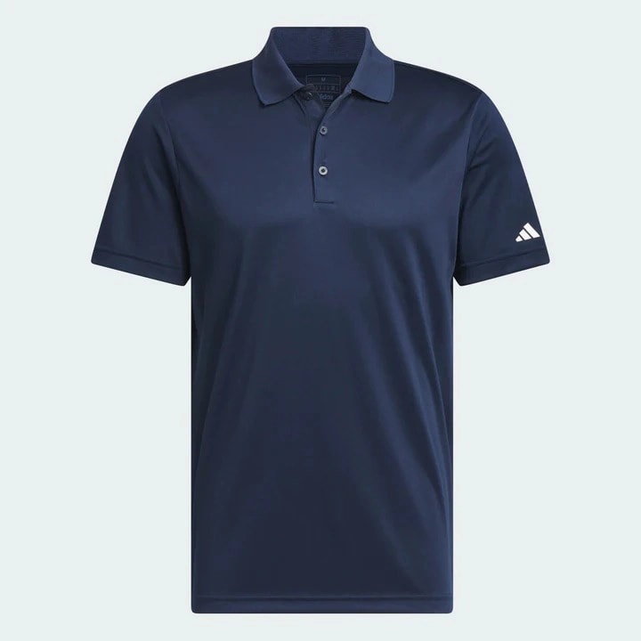 Adidas Men’s Recycled Performance Polo Shirt – Sustainable Sports Polo with UPF 30