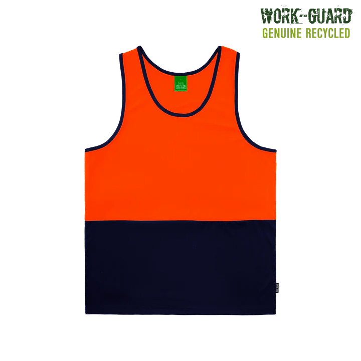 Workguard Recycled Hi Vis Singlet