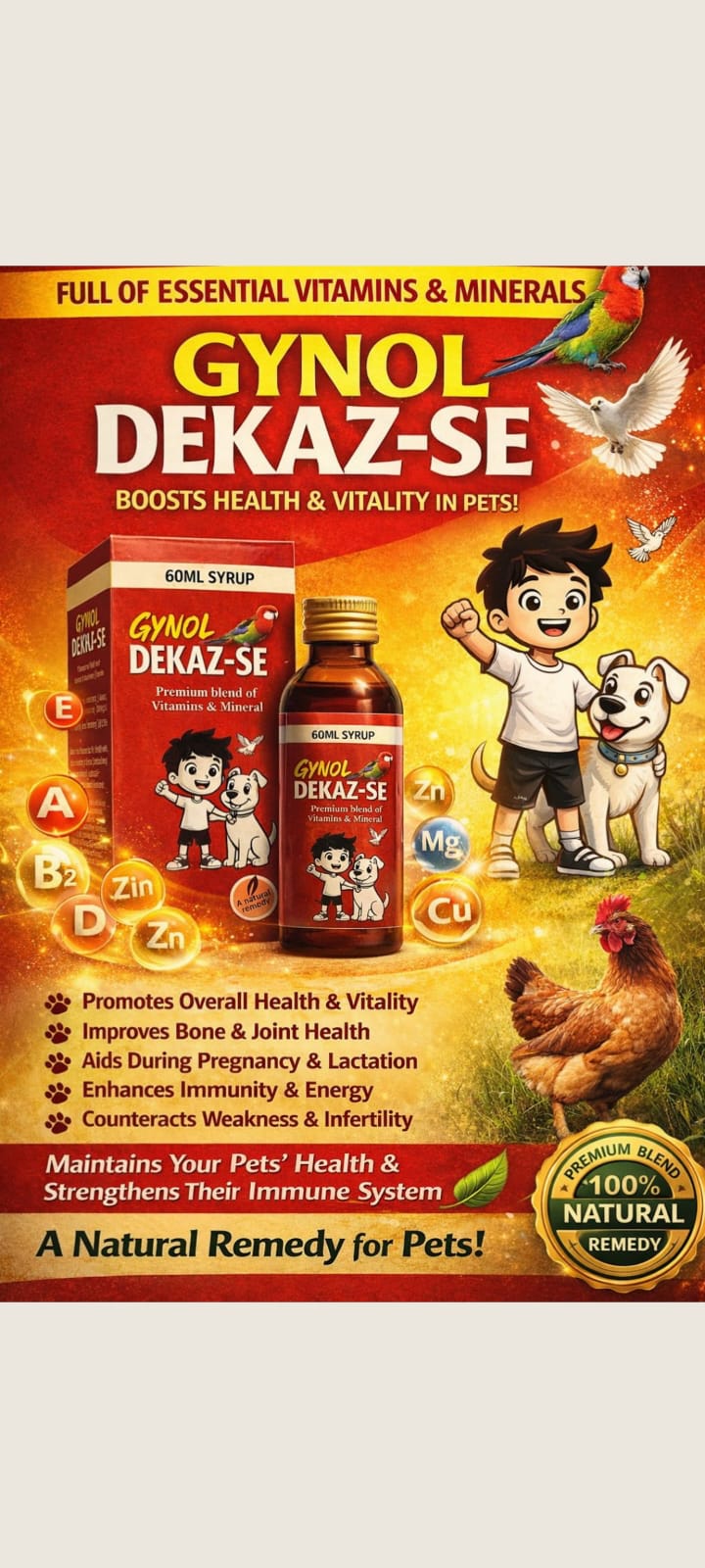 Gynol Dekaz-SE Syrup