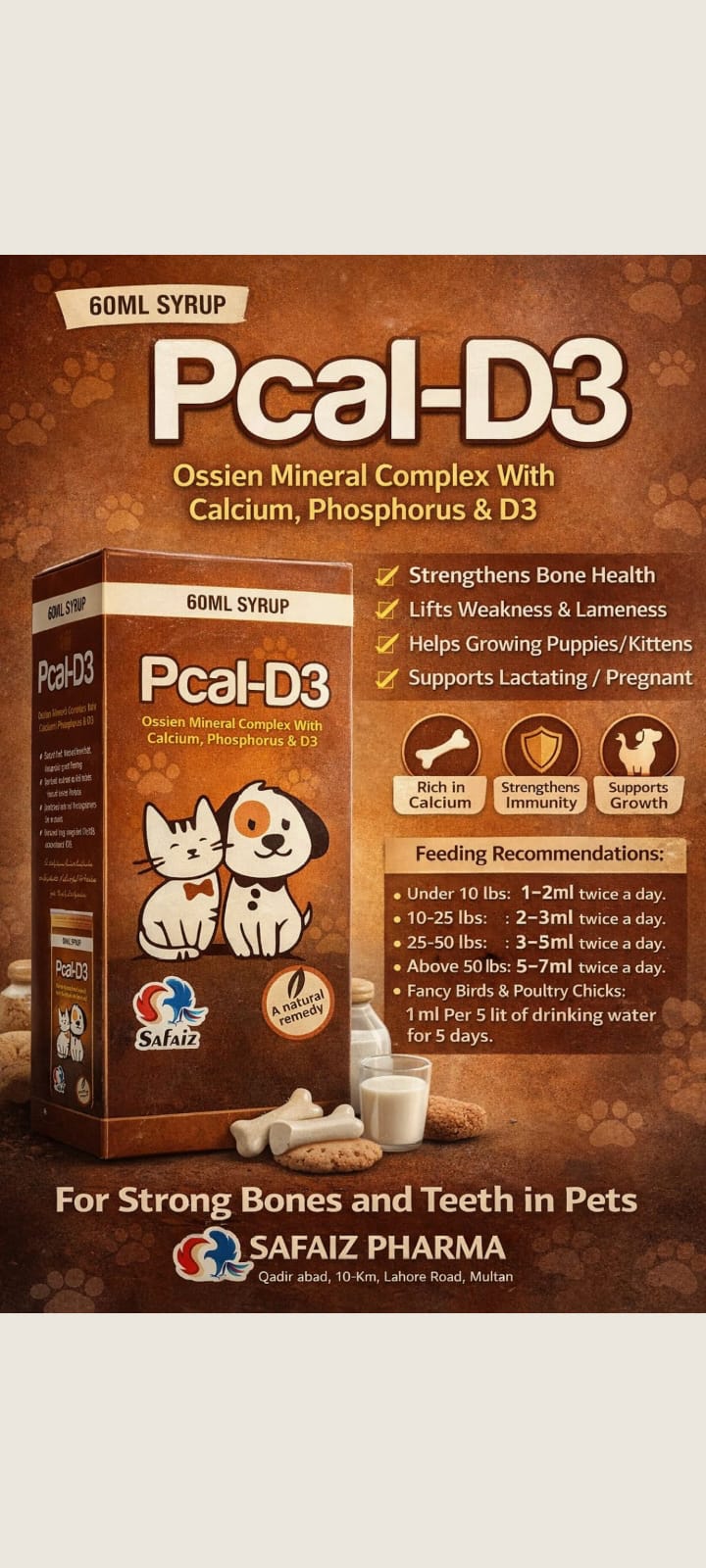 Pcal-D3 Syrup