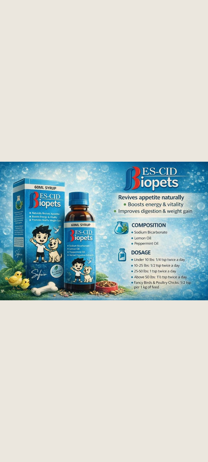Es-Cid Biopets Syrup