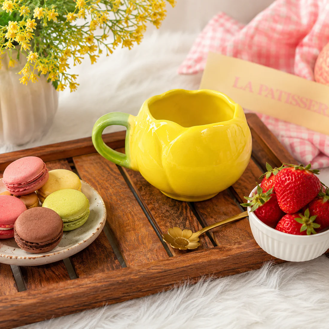 Yellow Tulip Coffee Mug