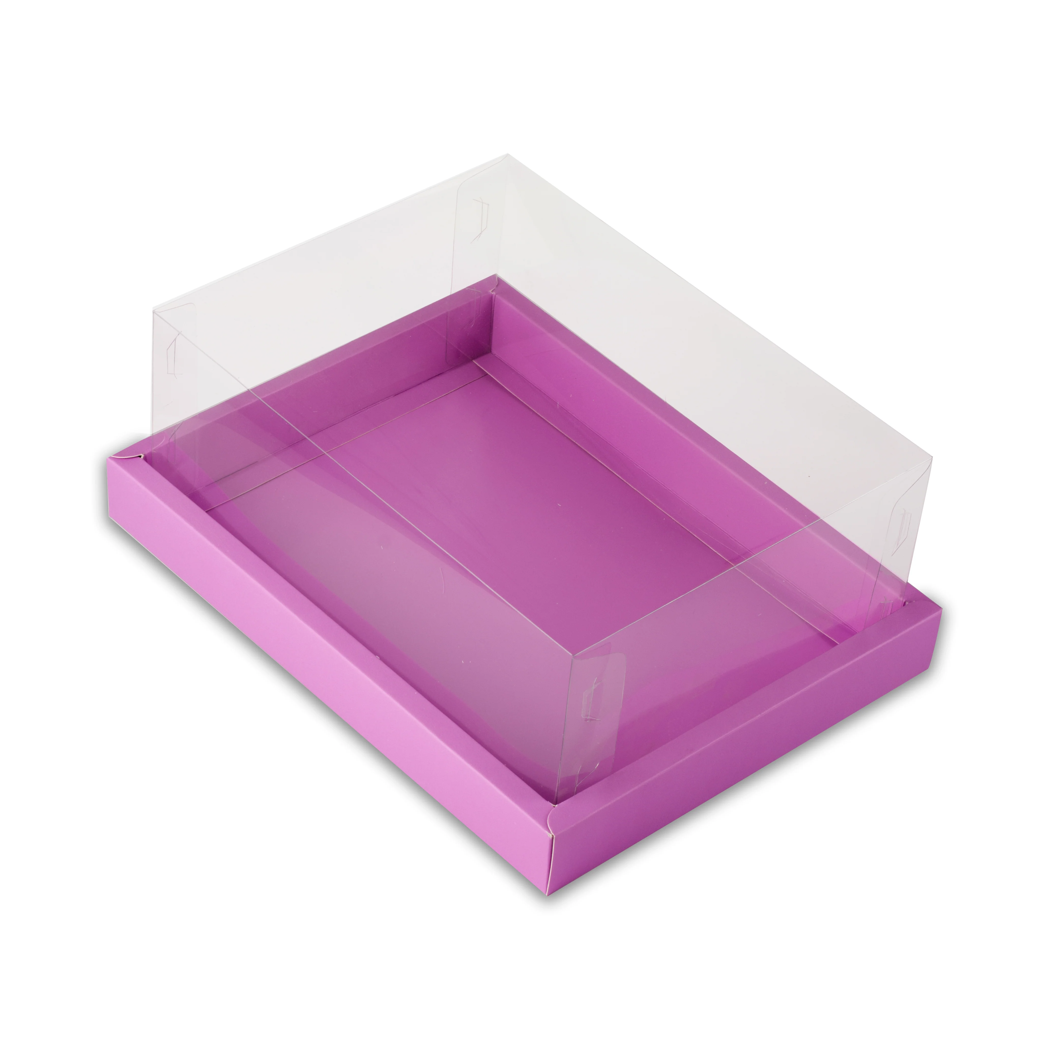 Full Display Hamper Box With PVC Lid and Bottom Tray (9*12*5 Inch)