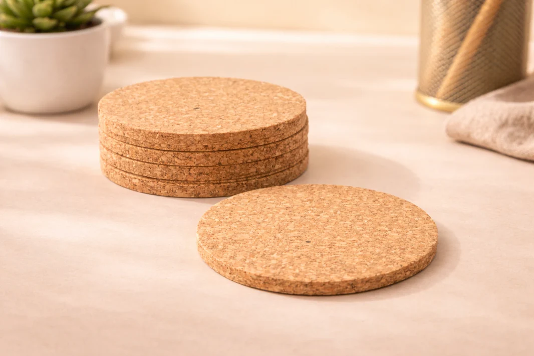 Cork Coaster Set of 4