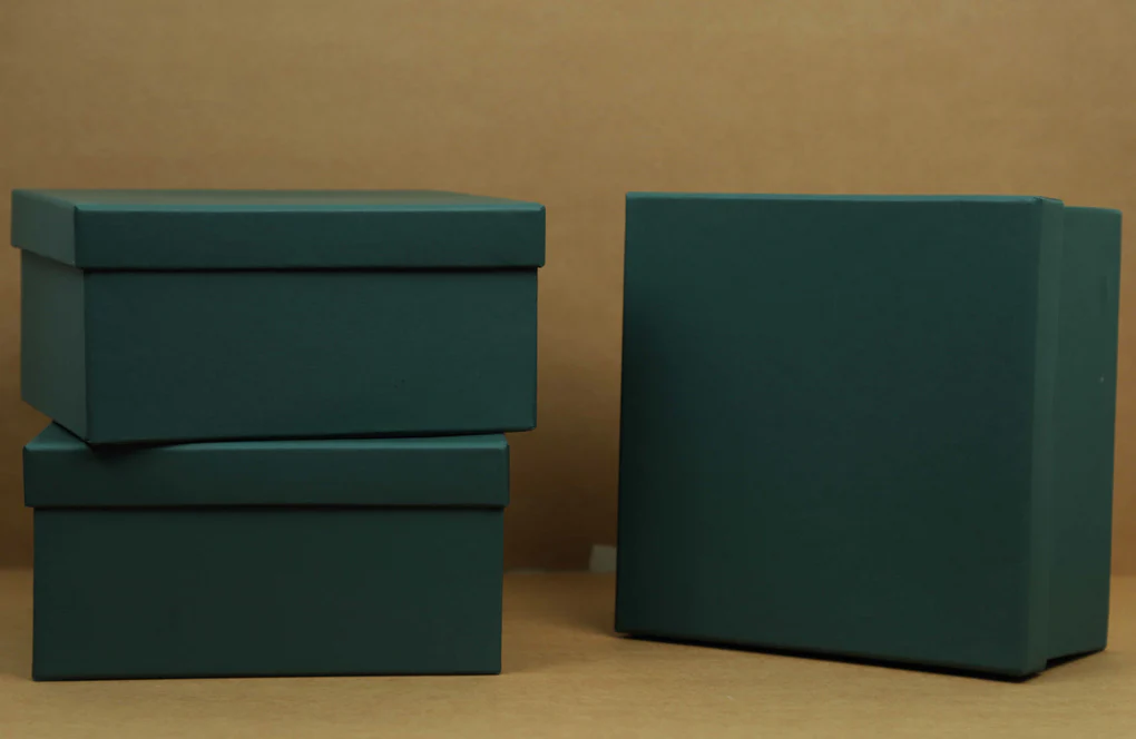 Emerald Green Rigid Gift Box (12X12X4" inches)
