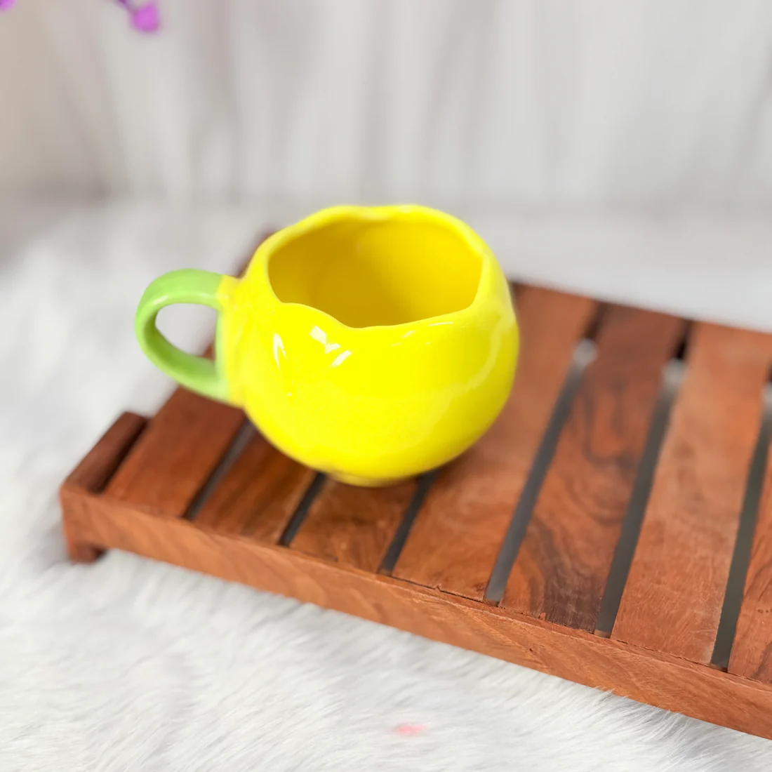 Yellow Tulip Coffee Mug