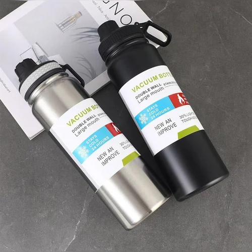 Stainless Steel Water Bottle Hot & Cold 800ml 2
