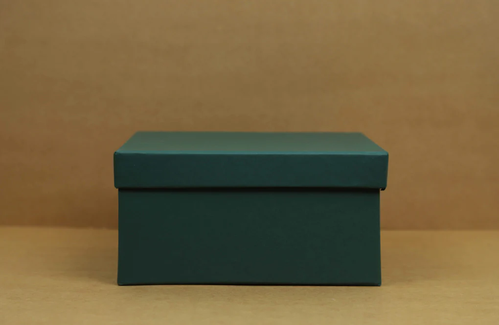 Emerald Green Rigid Gift Box (12X12X4" inches)