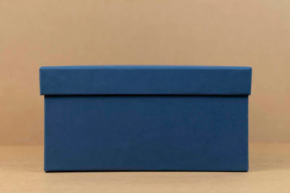 Blue Rigid Gift Box (10X10X4" inches)