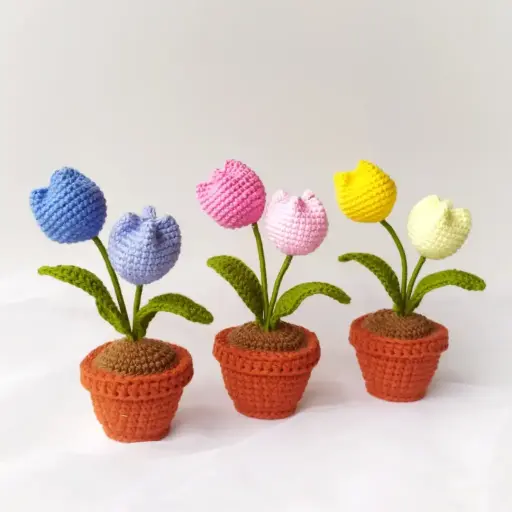 Tulip Flower Pot (14 cm)