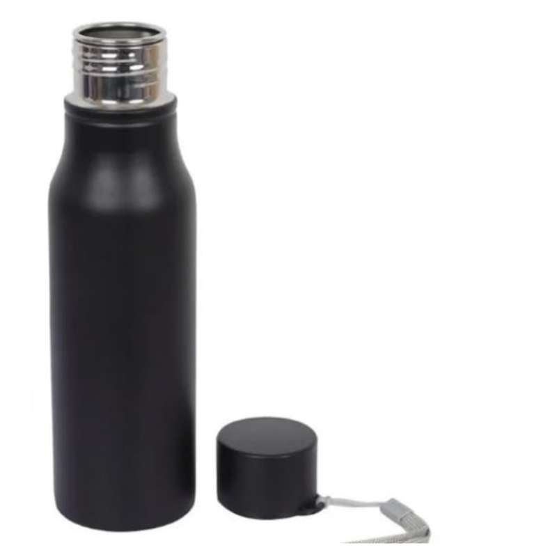 Black Stainless Steel Bottle 750ml