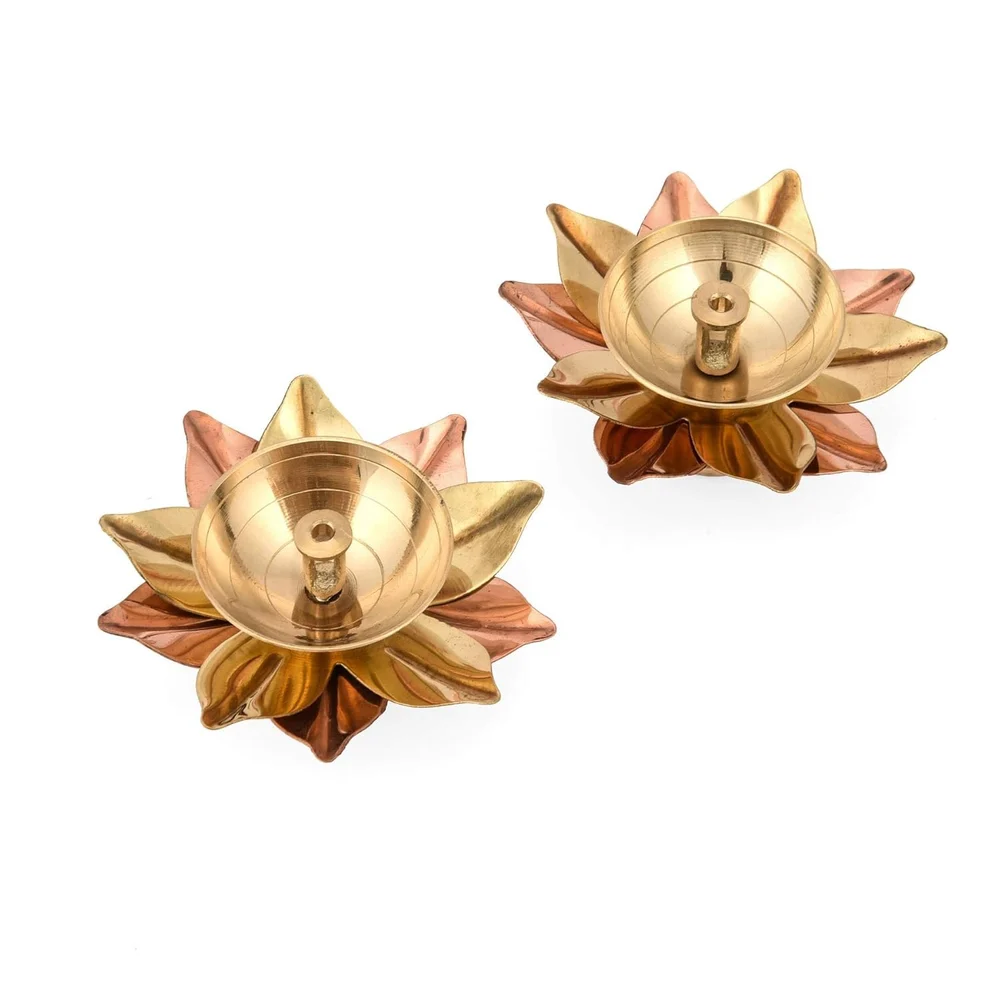 Divine Bloom Lotus Diya