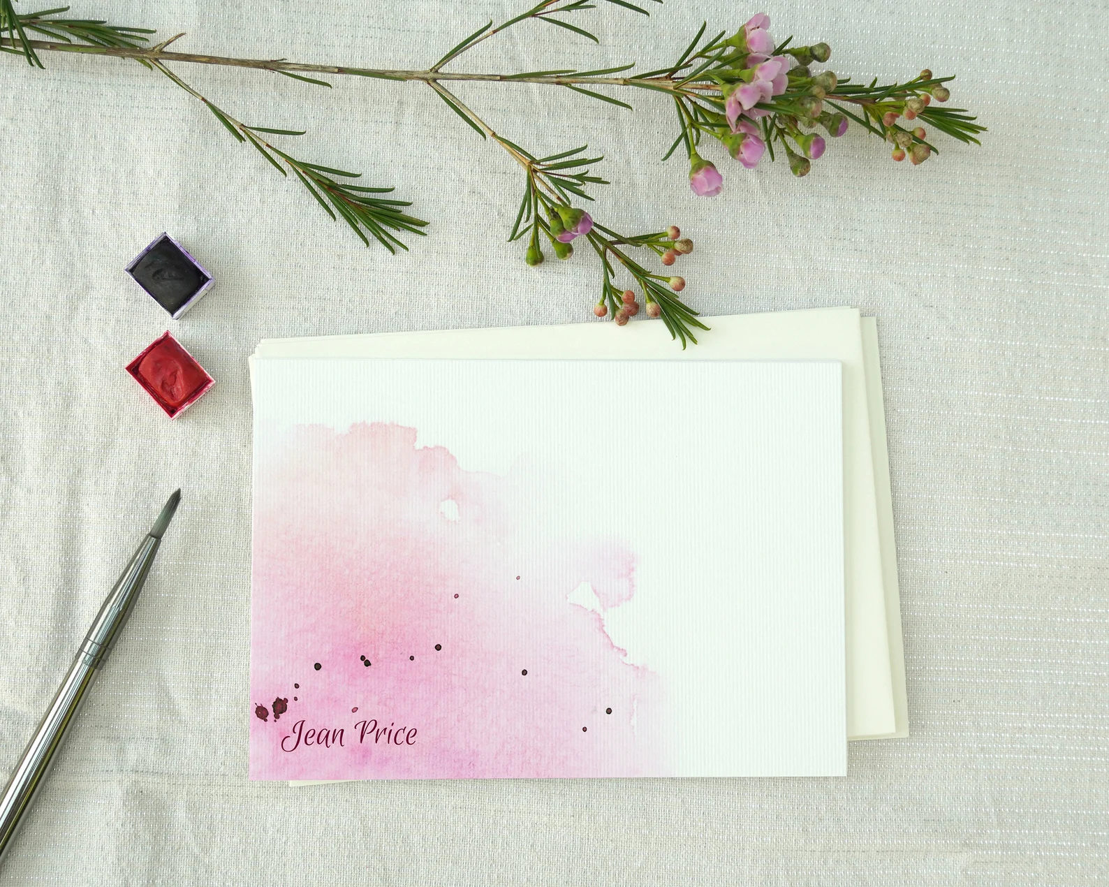 Welcome card