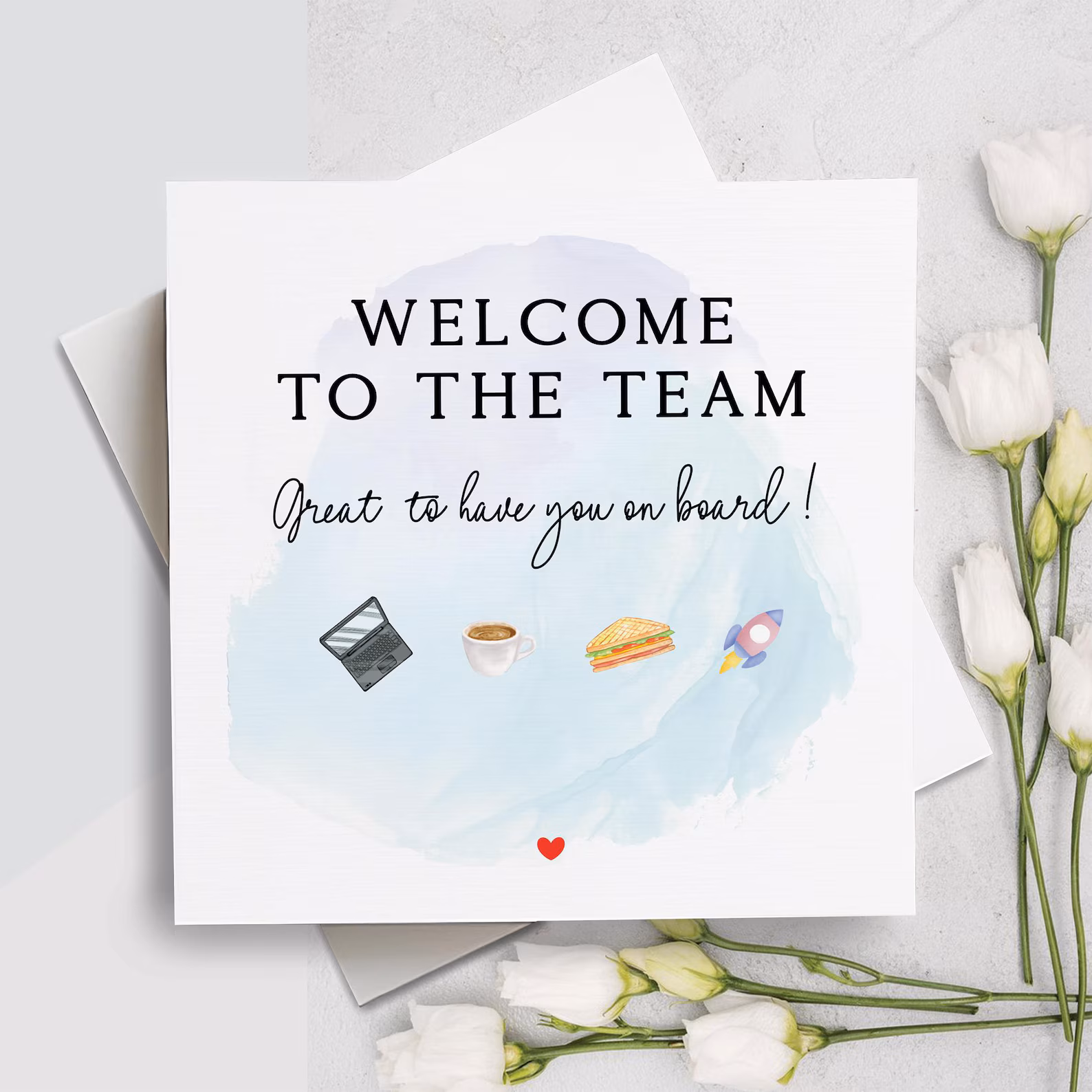 Corporate Welcome Card