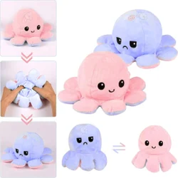 Moody Octopus Reversible Toy Plushies