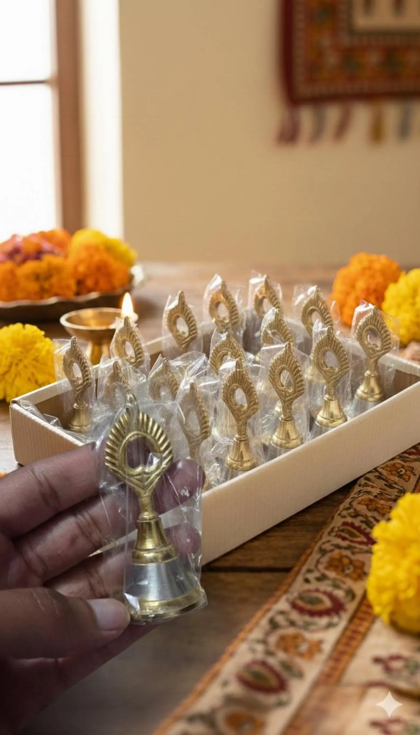 Handcrafted Pooja Bell.