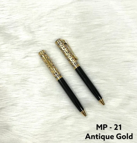 Aquatic Gold Metal Pen