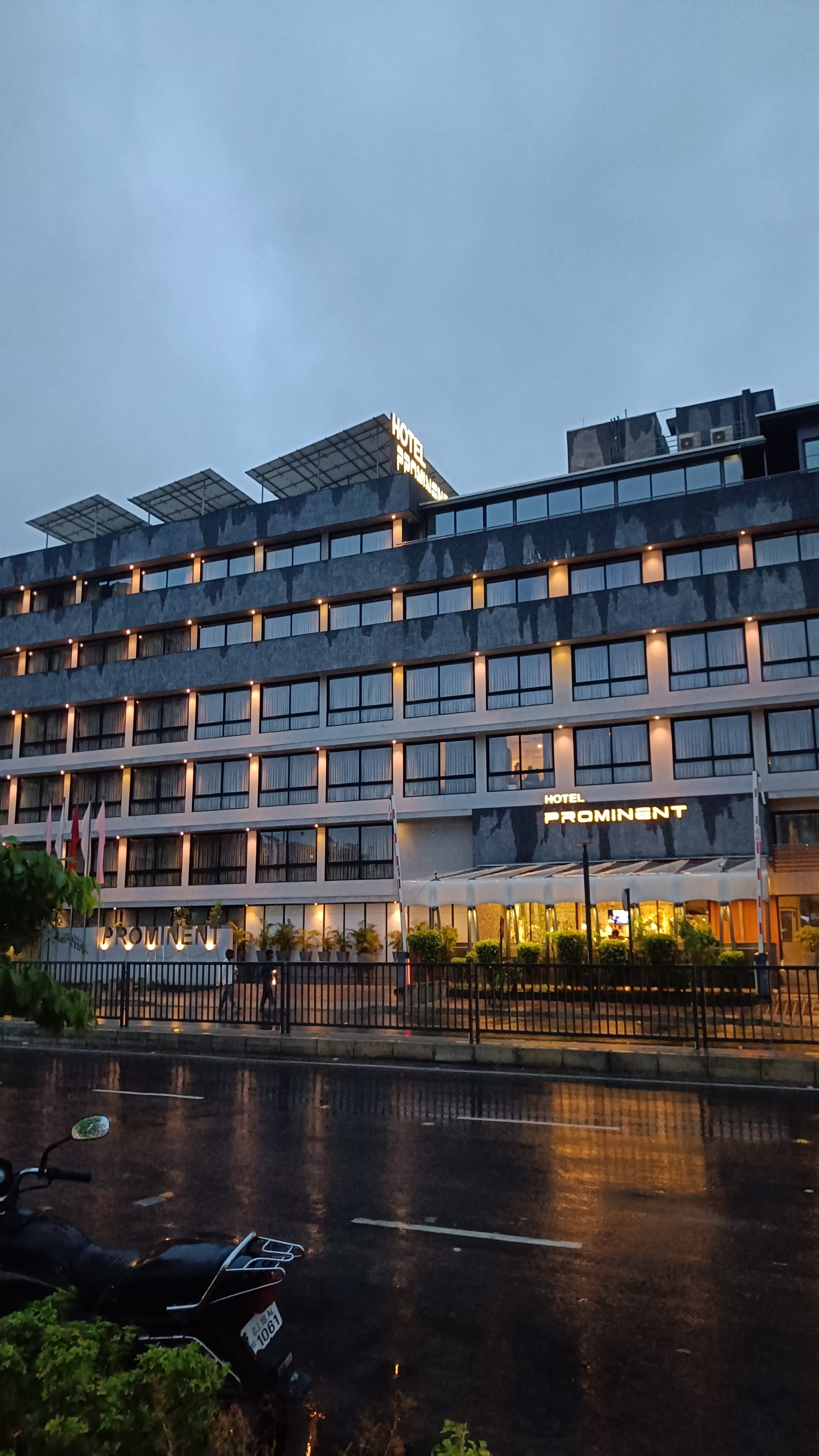 rainy dusk
