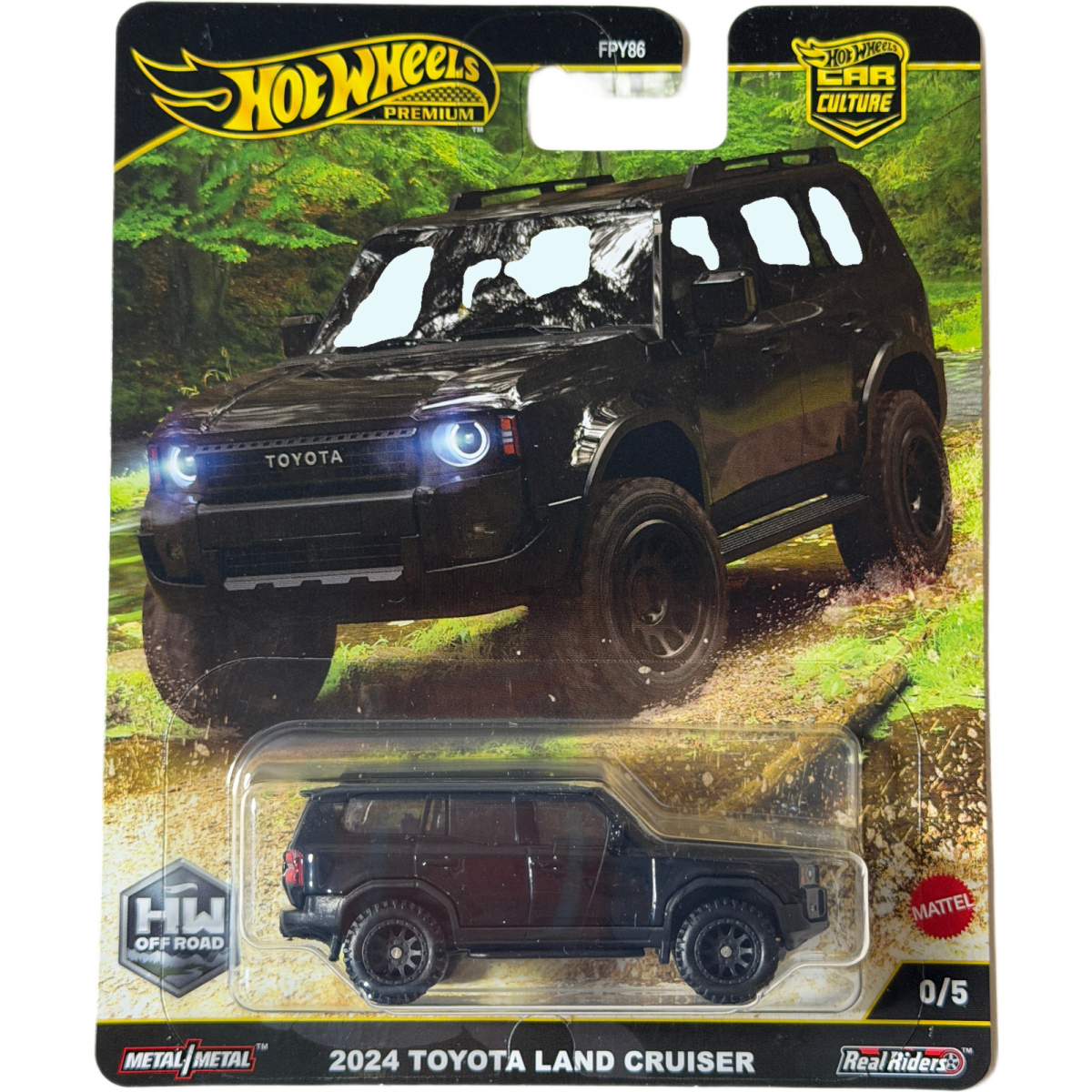 Hot Wheels PREMIUM Car Culture 2024 Toyota Land Cruiser CHASE 0/5