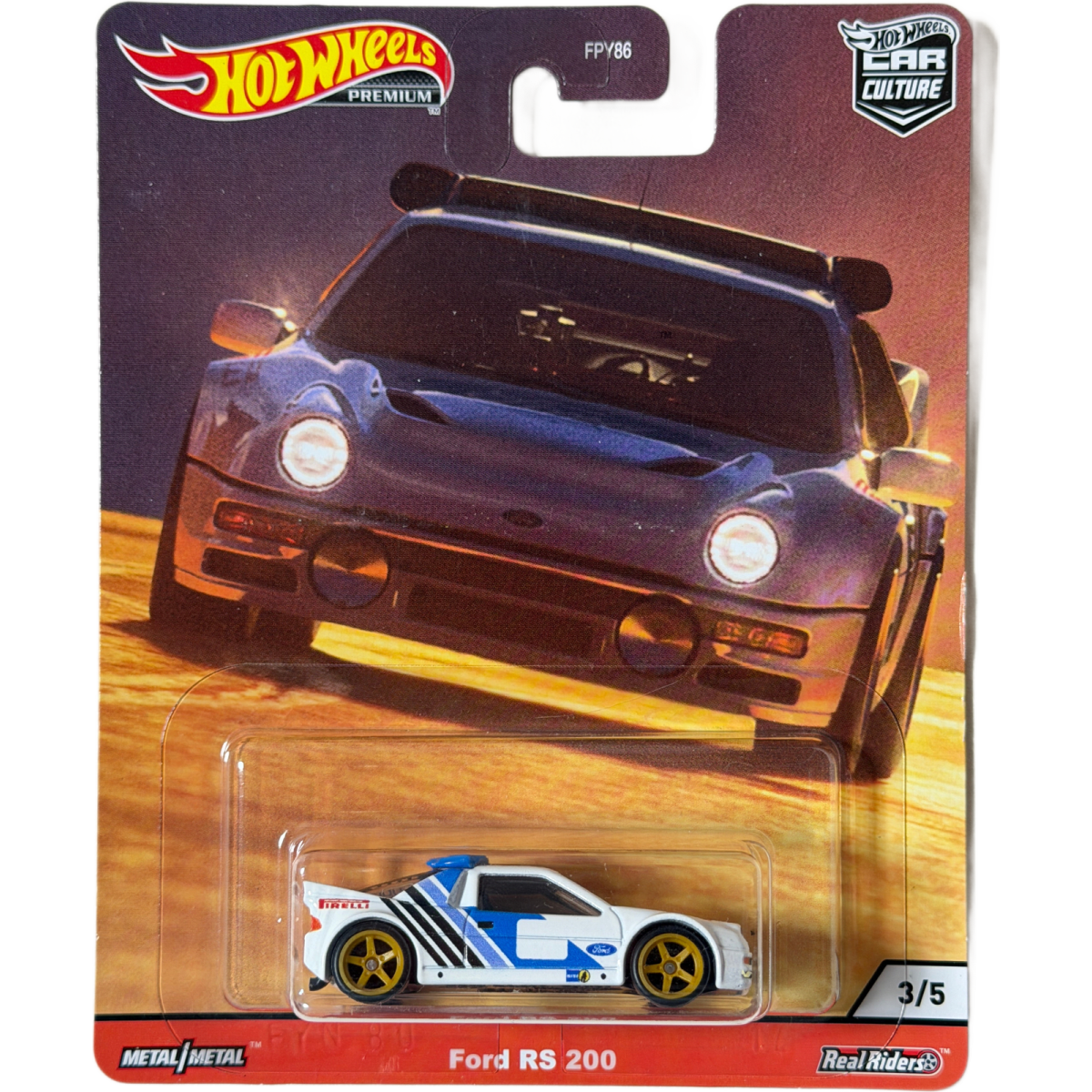 Hot Wheels PREMIUM Car Culture Ford RS 200