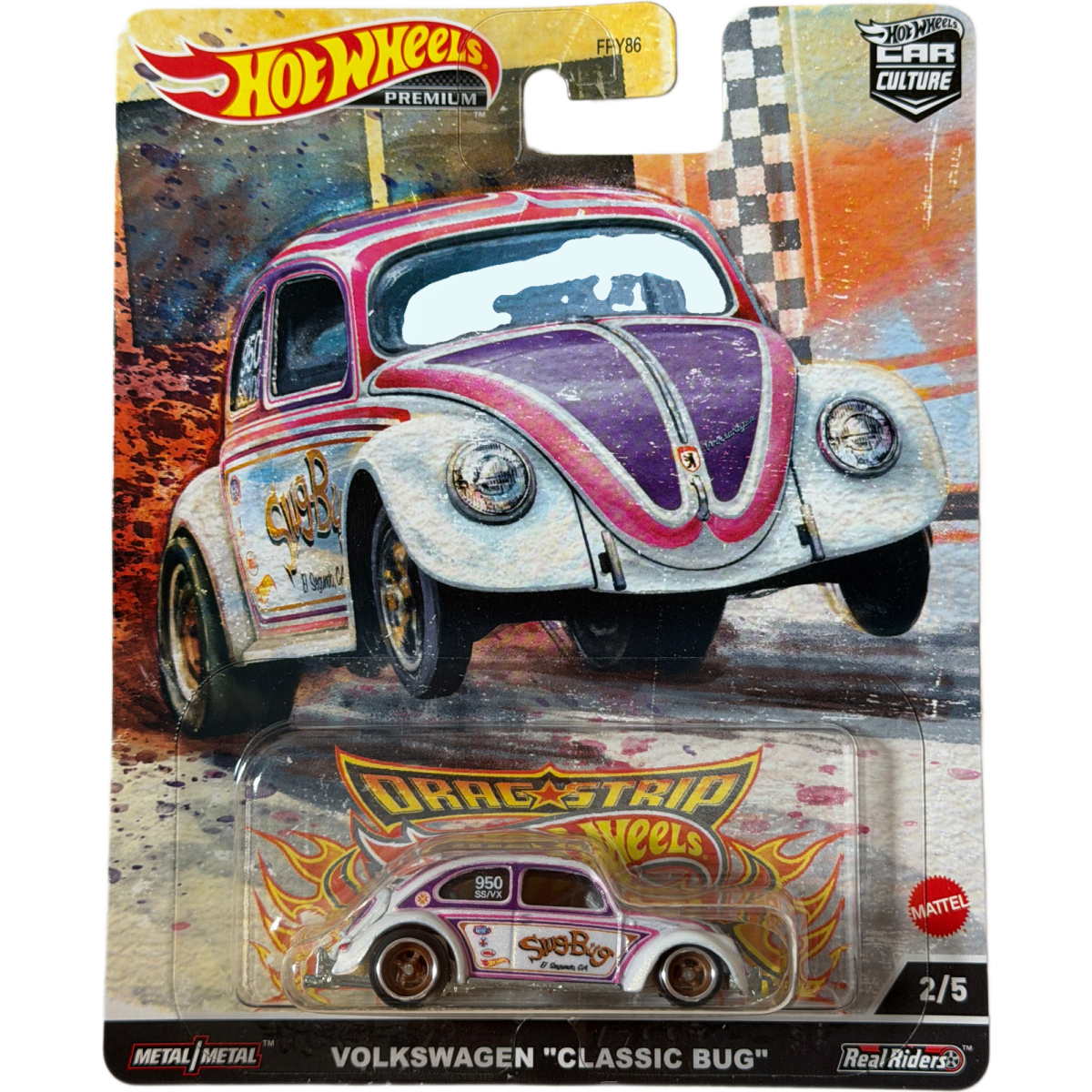 Hot Wheels PREMIUM Car Culture Volkswagen "Classic Bug"