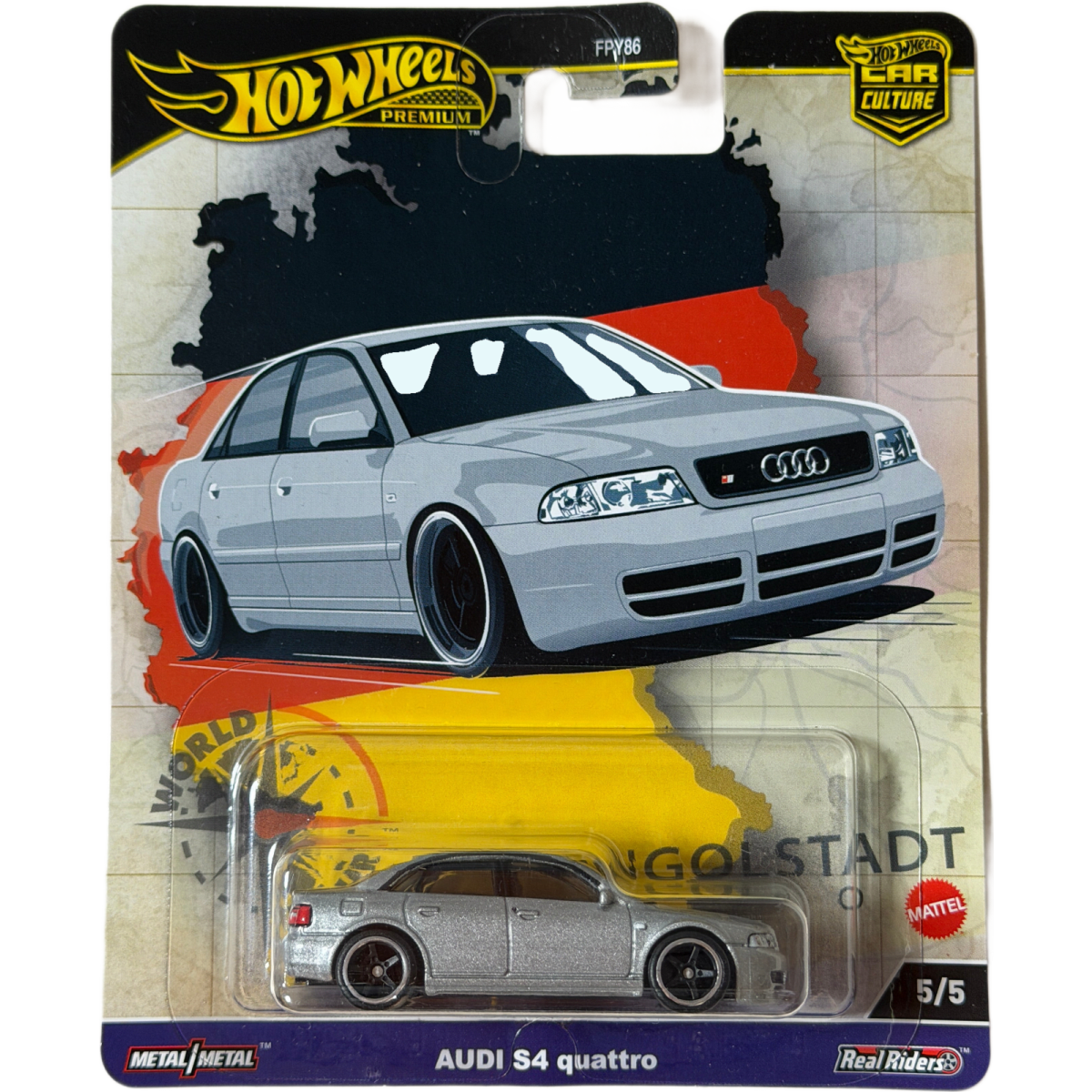 Hot Wheels PREMIUM Car Culture Audi S4 quattro