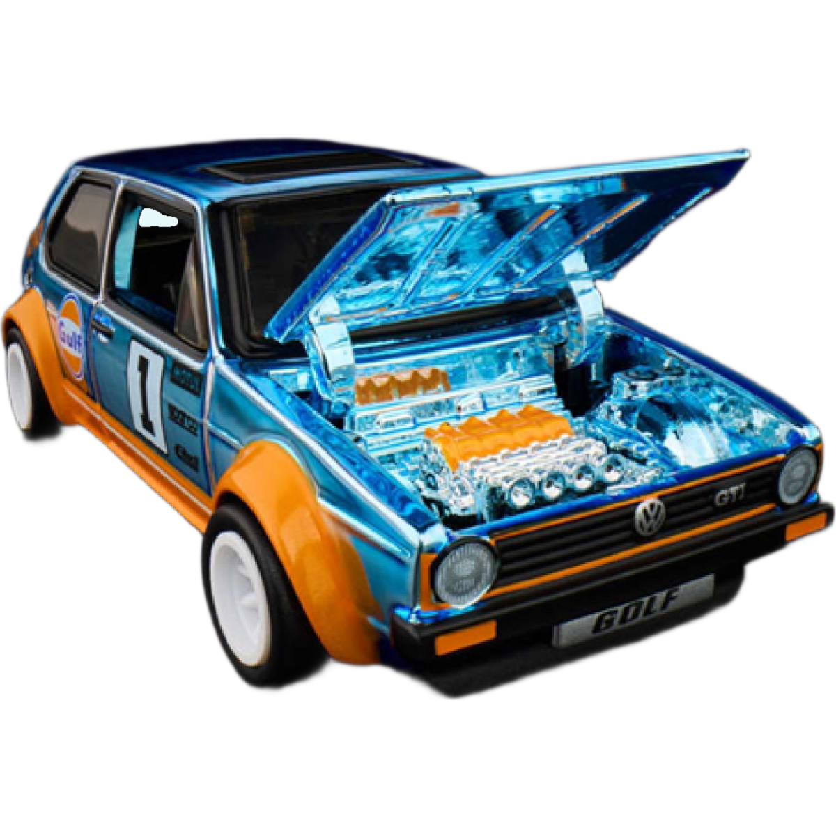 Hot Wheels RLC 1976 Volkswagen Golf MK1 GTI Gulf