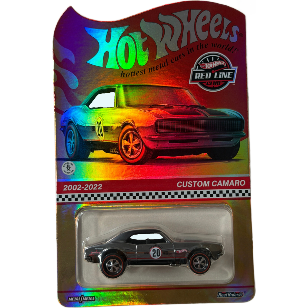 Hot Wheels RLC Custom Camaro Holo Chase